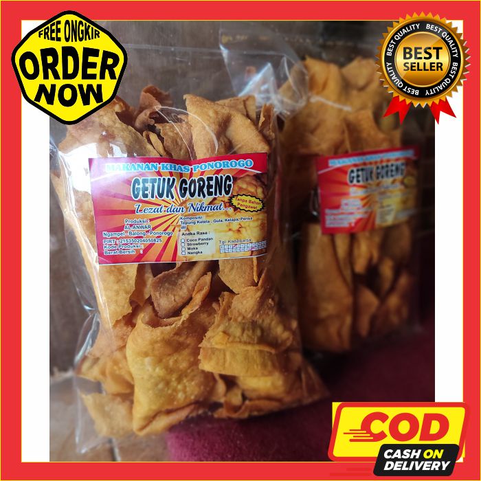 

Getuk Goreng Khas Ponorogo kemasan 250gr