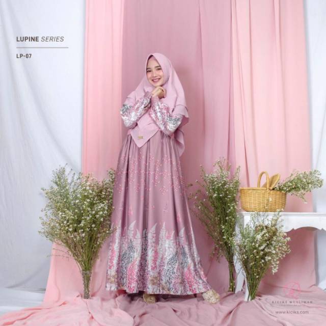 Dress Lupine Series Kiciks Muslimah