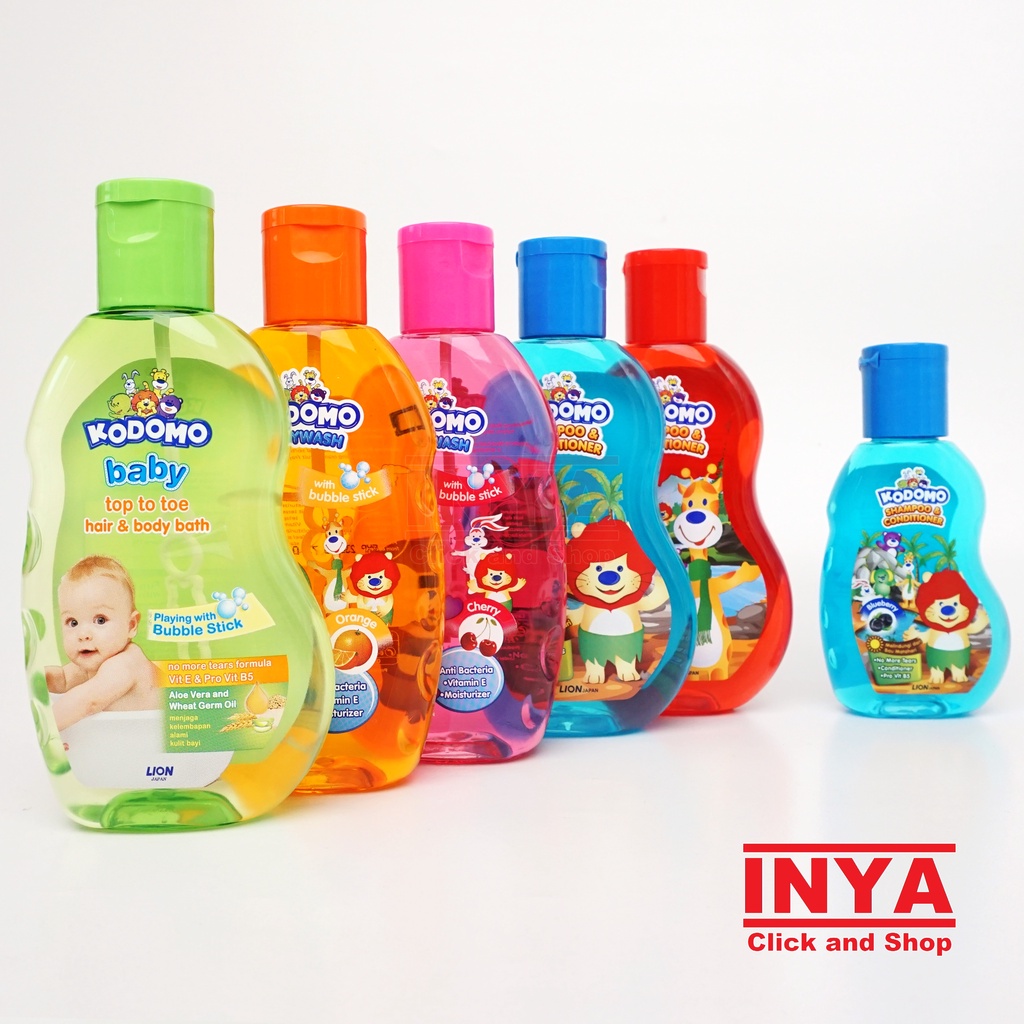 KODOMO BODYWASH , TOOTHPASTE &amp; SHAMPOO - Sabun &amp; Shampo , Pasta Gigi Bayi - Baby &amp; Kids