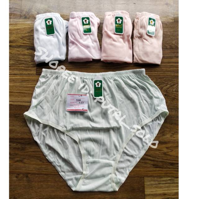 12PCS CELANA DALAM PLUM 566 JUMBO L4/ XXXL
