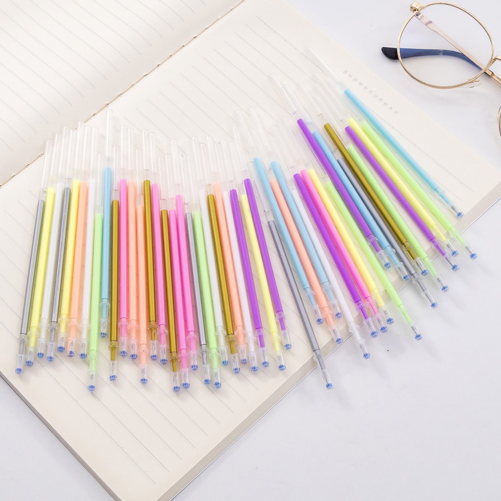 

ISI PULPEN GEL 0.5MM Tinta Refill Aneka Warna WARNI