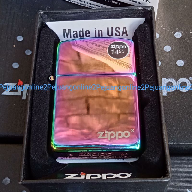 Zippo Original Rainbow Chrome