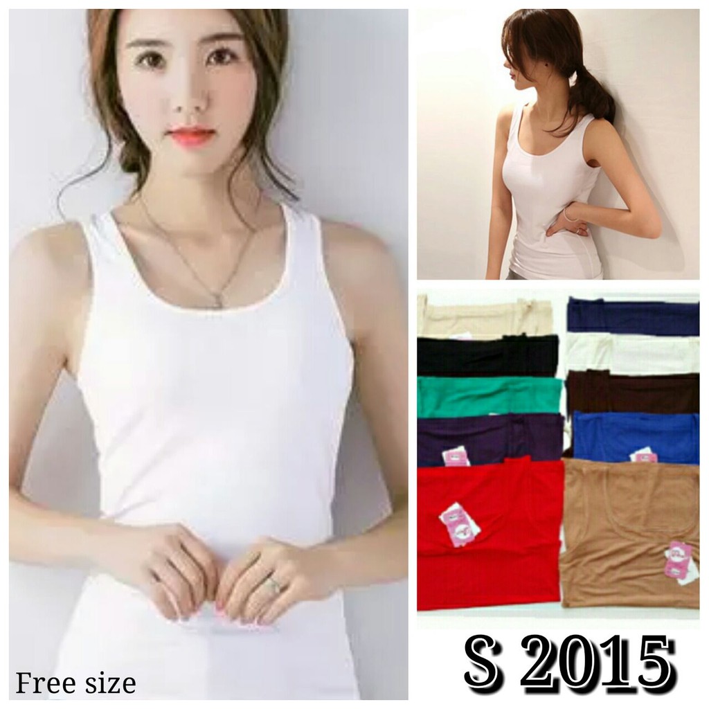 Tanktop Tally 2015 Tanktop Polos Denla/ Tally Murah