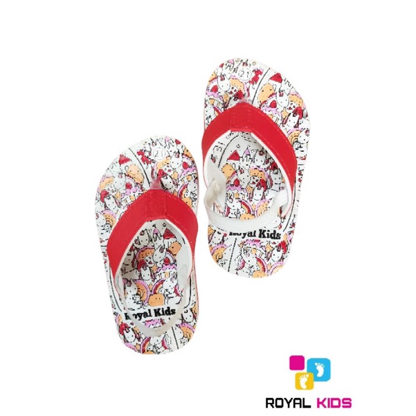 SANDAL BEBY UNICON ROYAL KIDS (bisa custom nama)