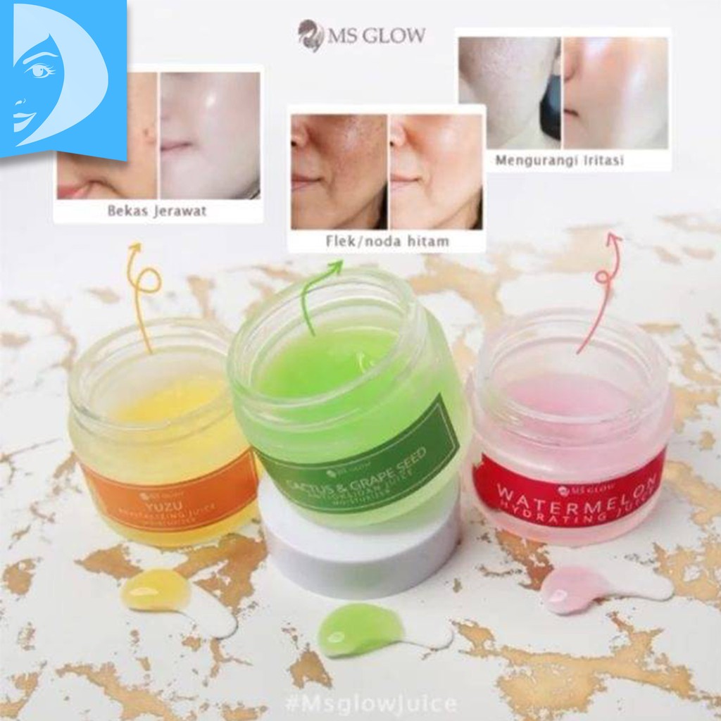 Ms Glow Moisturizer Juice Pelembab Wajah / Hydrating Juice Ms Glow Original