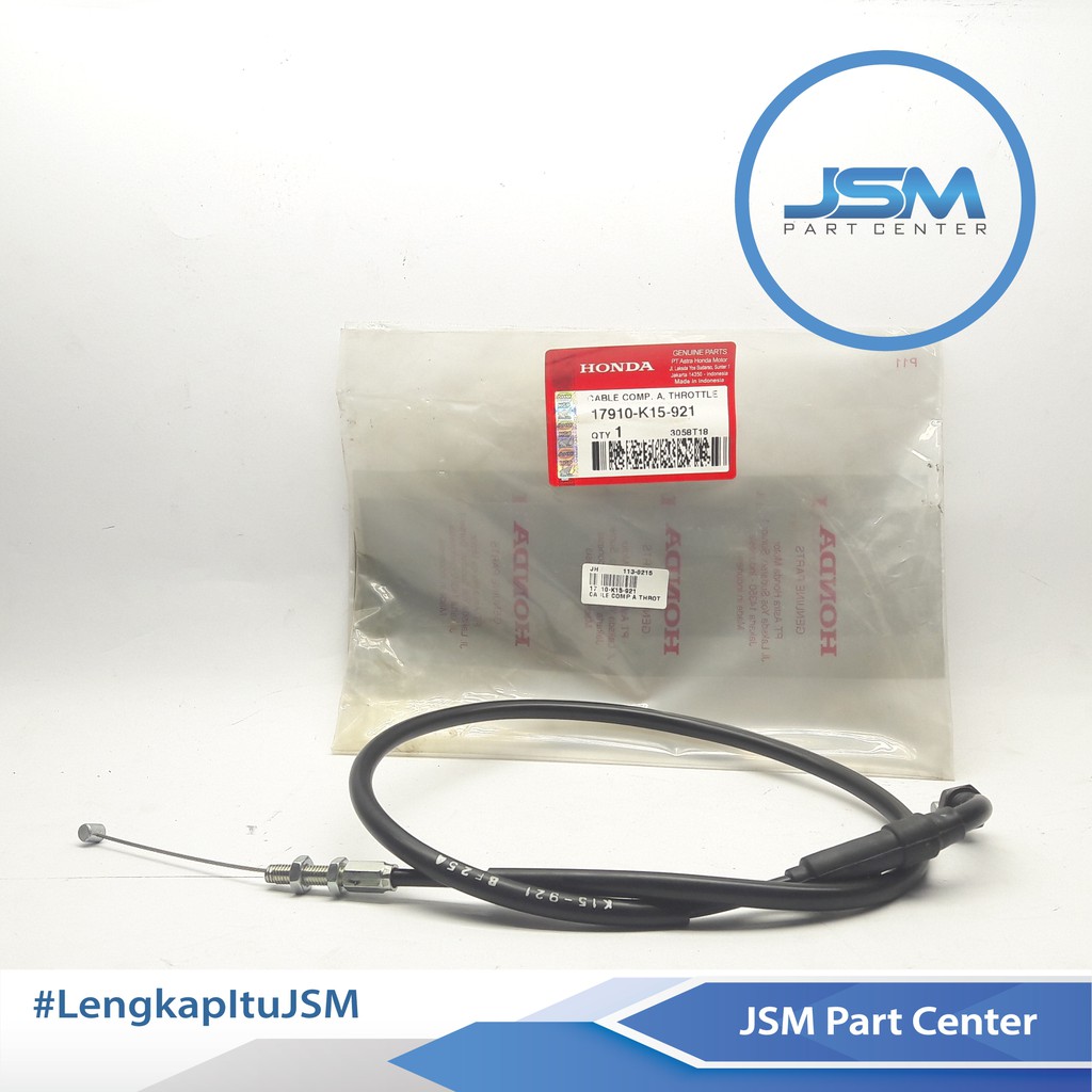 KABEL GAS CB 150 LED ATAS 17910-K15-921 ORIGINAL