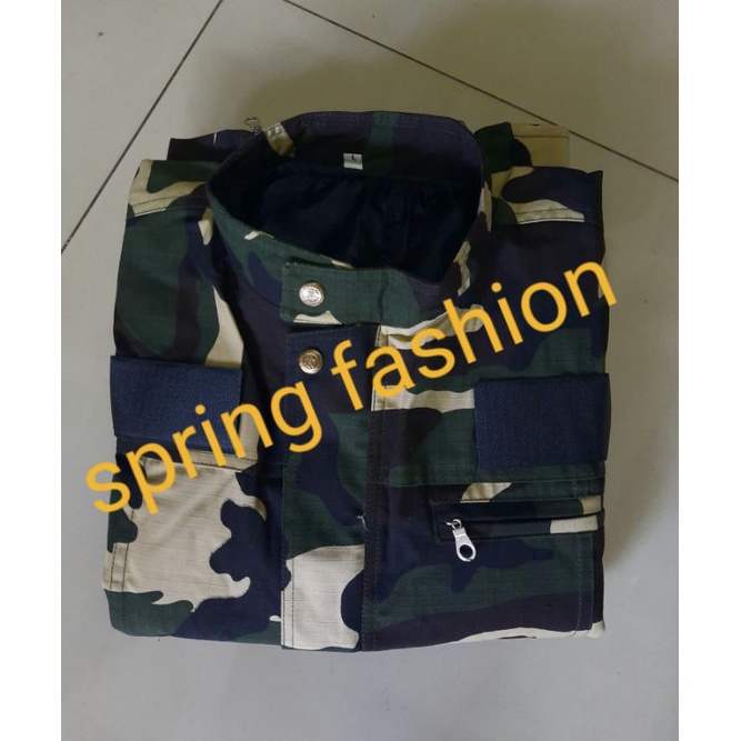 Jaket Loreng US Model Slim ABG - Jaket Loreng Nato - Jaket Loreng Woodland