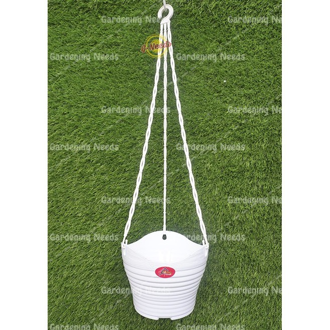 Pot Gantung / Pot Bunga Gantung Alexish 116 Baby Charlie 20 Putih