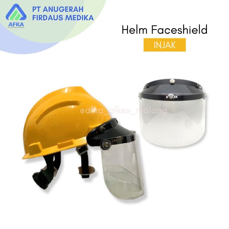 helm face shield / helm medis / face shield