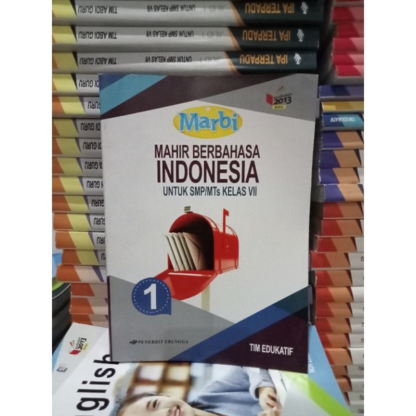buku bahasa Indonesia kelas 7 SMP Erlangga