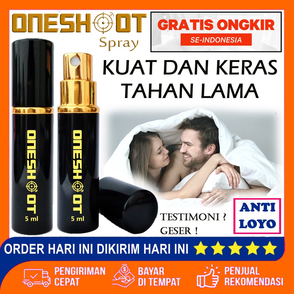 Oneshoot Spray - Obat Kuat Pria Tahan Lama_ALAT_BANTU_SEKS_PRIA_KONDOM_MASKER_MEDIS
