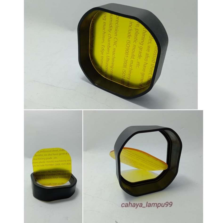 MIKA KUNING LAMPU TEMBAK L4Z - LENSA KUNING LAMPU TEMBAK L4Z