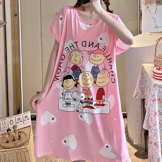 ❤ MIMI ❤ Baju Tidur Daster Import Motif Kartun Wanita Cute Cantik Terlaris