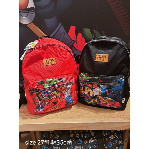 Miniso Tas Ransel Elmo size 27*14*35cm
