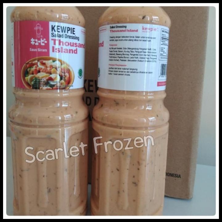 

TERBARUU!! KEWPIE MAYONNAISE | Salad Dressing Thousand Island 1 Liter TERBARU