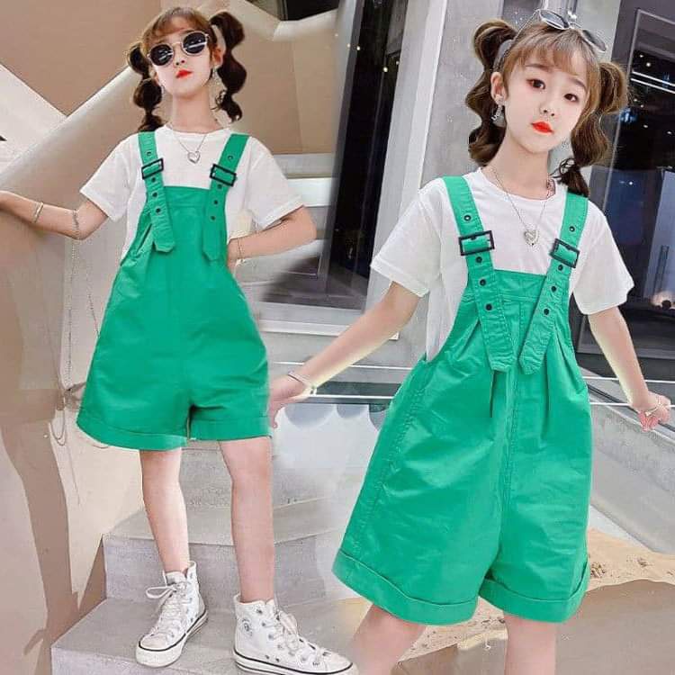 Baju Overall Celana Anak Perempuan Kiddy