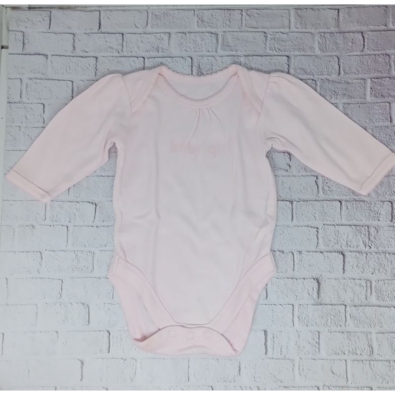 Baju Jumper Romper Anak Bayi Cewek Cowok Ukuran Size 50 60 Usia New Born 0 3 6 bulan-Brand NB (noda)