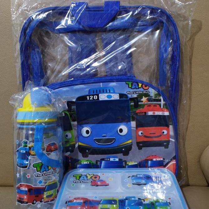 Tas Bekal Tayo Botol Sedotan
