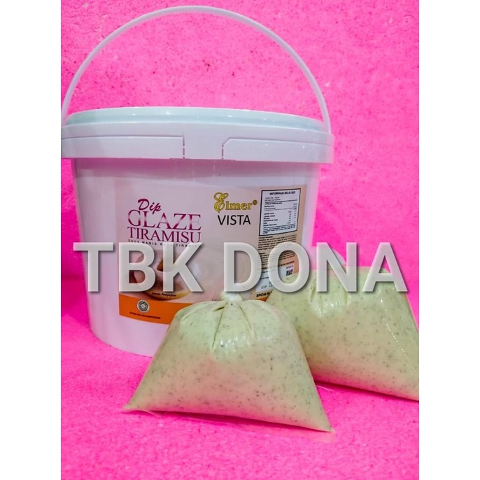 

ELMER DIP GLAZE TIRAMISU RE-PACK 500 GR MURAH / GLAZE TIRAMISU 500 GR BERKUALITAS Kode 132