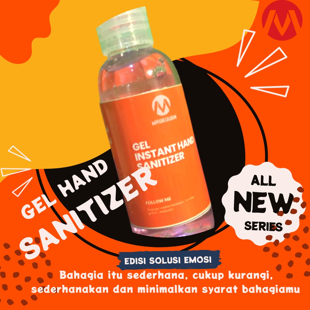 MASKUUBIN GEL HAND SANITIZER  MINI SIMPLE MUDAH DIBAWA KEMANA MANA