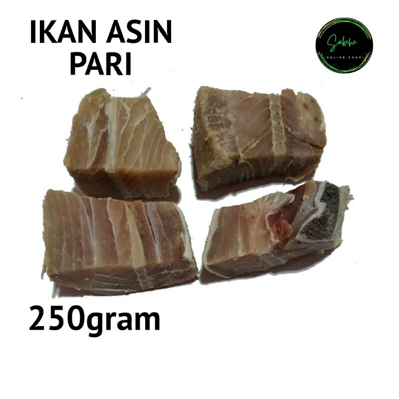 

ikan asin pari 250gram