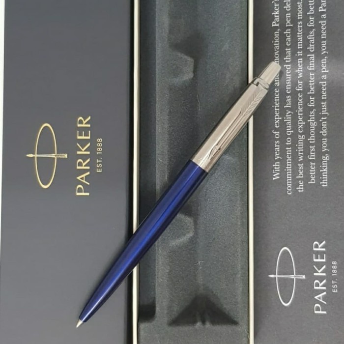 

Nikmati Parker New Jotter Royal Blue Ct Ballpoint Pen Bagus