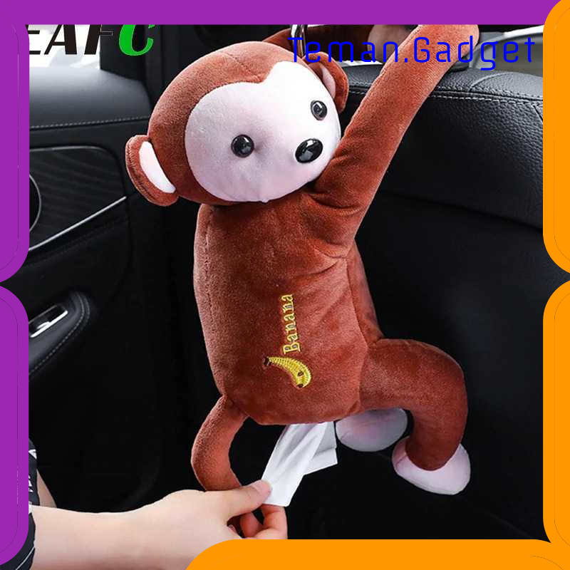 TG-DG2021 EAFC TEMPAT TISU MOBIL CARTOON MONKEY CAR HANGING TISSUE BOX - EA311
