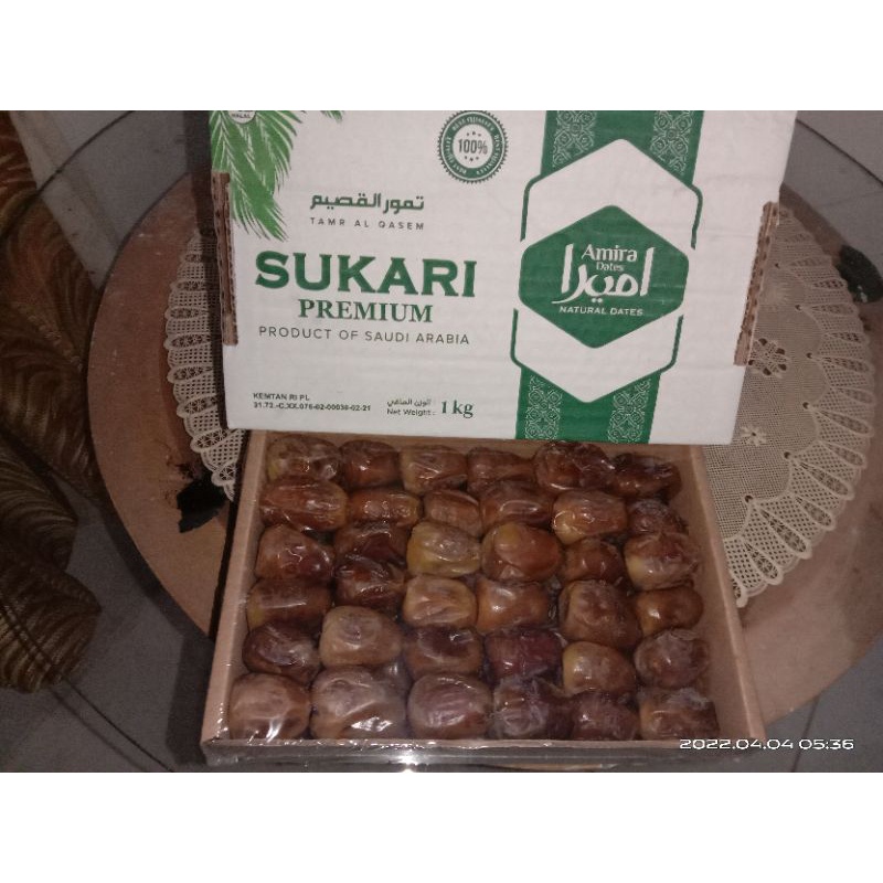 

Kurma Sukari Amira Premium 1 kg