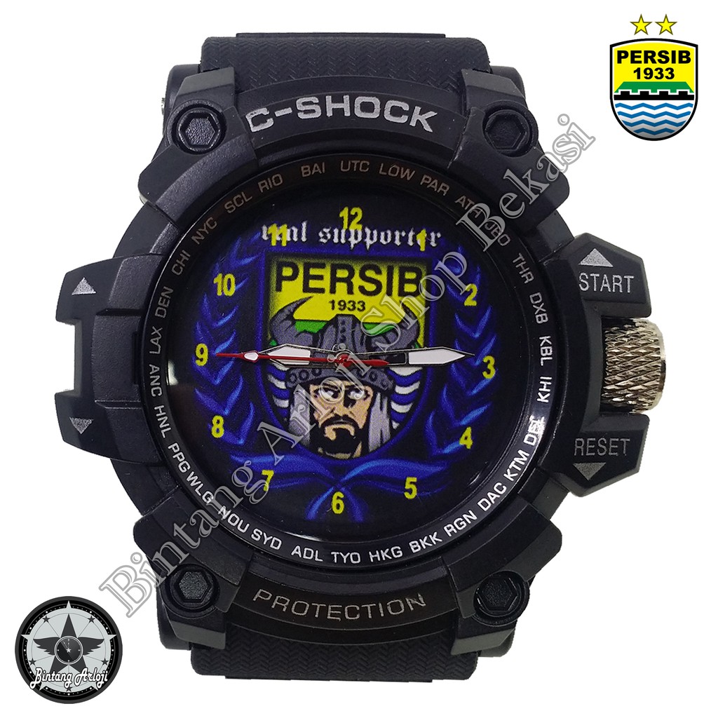 { BEST QUALITY } JAM PERSIB OUTDOOR ANTI AIR MOTIF REAL SUPPORTER