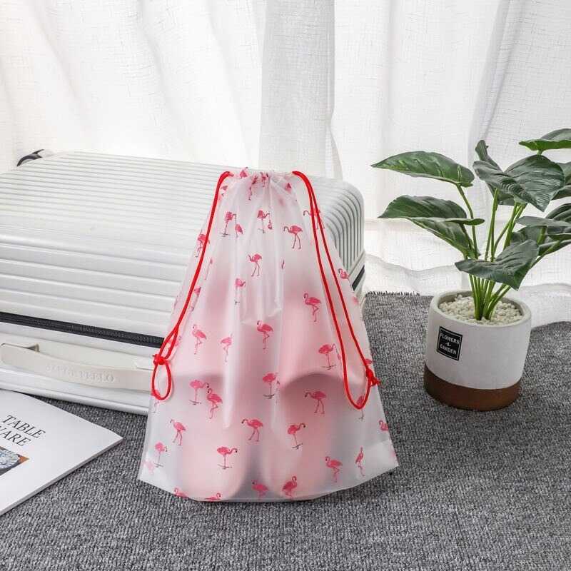 Kantong Organizer Barang Portable Drawstring Eco Bag Size L