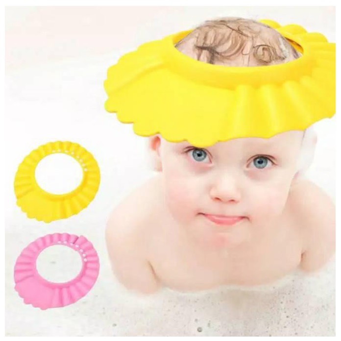 Baby Shower Cap / Topi Keramas Anak Bayi Mandi CBKS LC