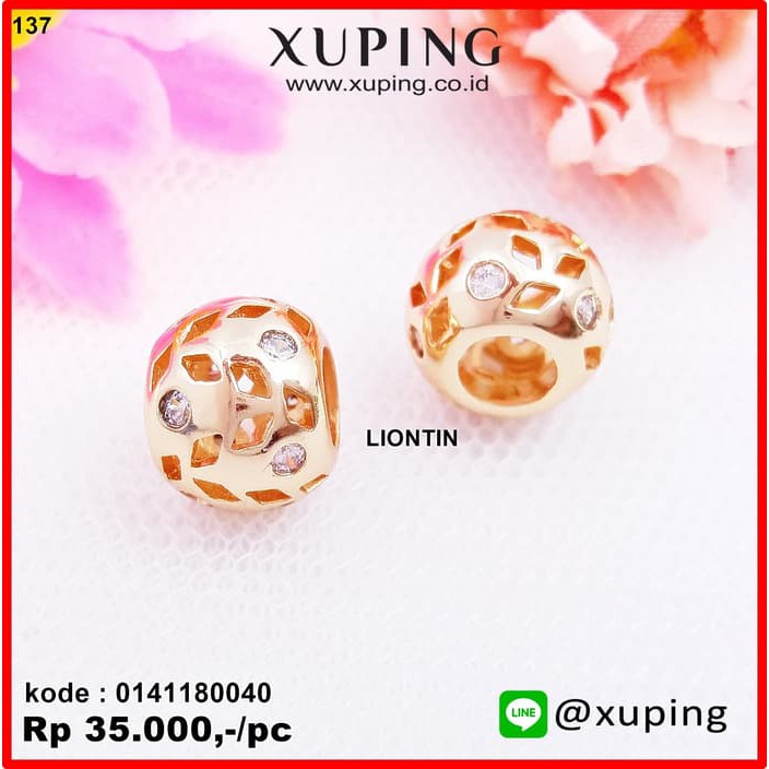 XUPING LIONTIN TABUNG EMAS ZIRCON 0141180040