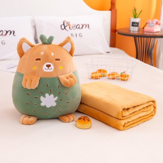 Bantal Selimut Boneka 4 in 1 Balmut Lucu Impor/Boneka Selimut Penghangat Tangan Impor /Bantal Travel