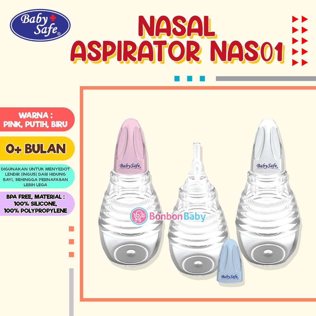 Sedot Ingus Bayi  Babysafe Nasal Aspirator NAS01