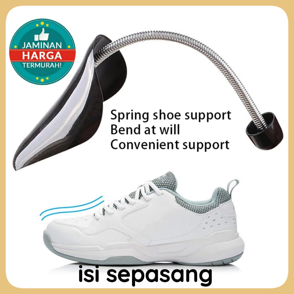 SATU PASANG SHOE TREE HORNS SEPATU AKSESORIS SEPATU SNEAKERS INSOLE SEPATU PENGGANJAL SEPATU