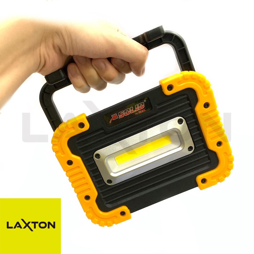 Solid Lampu Kerja Portable USB Multifungsi Camping Emergency KUNING YELLOW