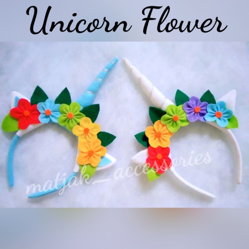 Bando Unicorn Bunga Bando Bunga Unicorn Bando Tanduk Unicorn