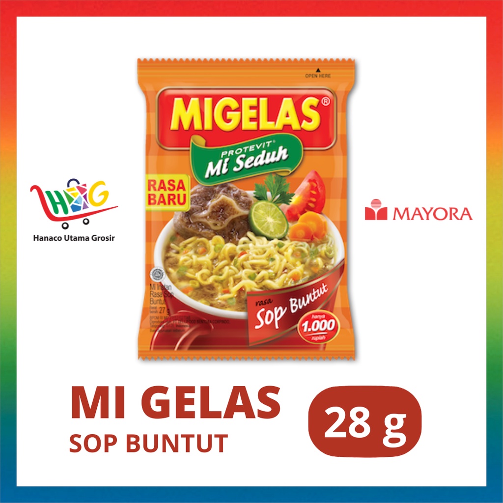 Mie Gelas 28gr [ 1 PCS ]