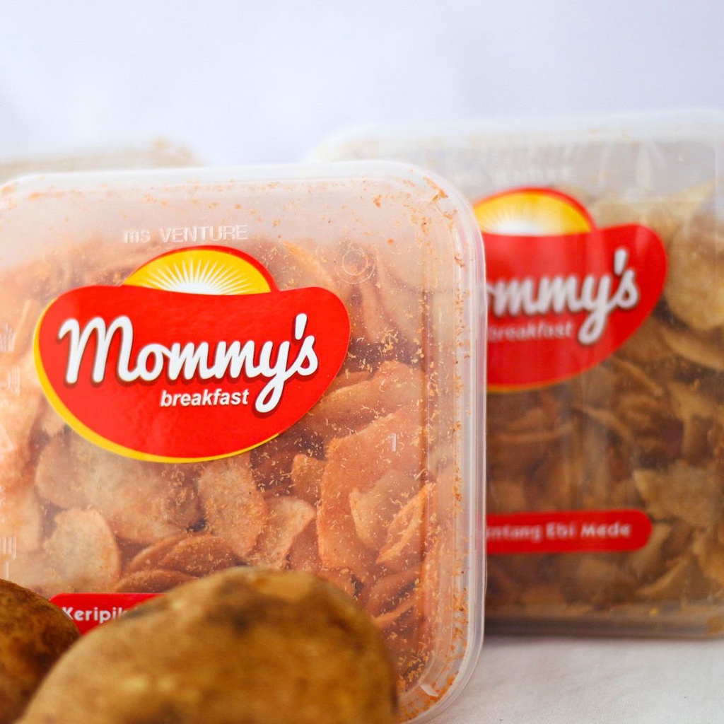 

Keripik Kentang Ebi Mede SaltedEgg 205g X Vegan Hot 115g Mommys Bundling Kid n Mom