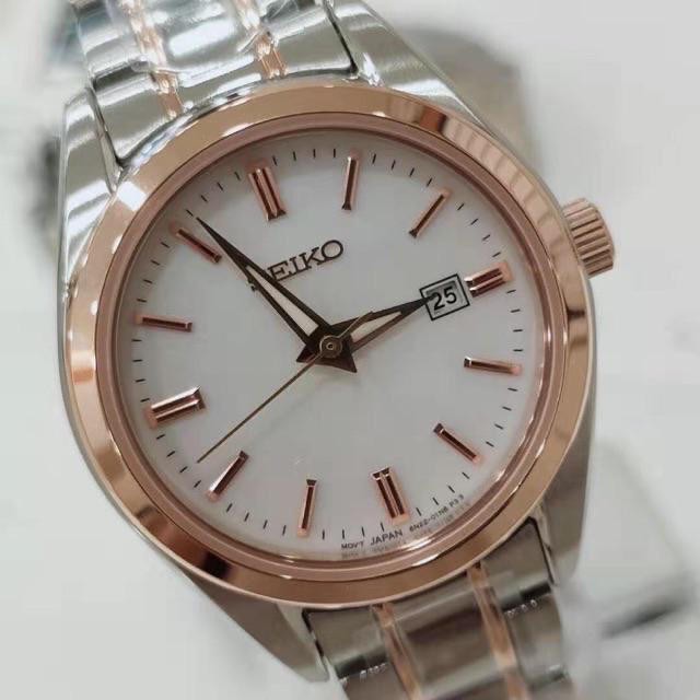 Seiko Ladies SUR634P1 Sapphire White Dial - Jam Tangan Wanita SUR634