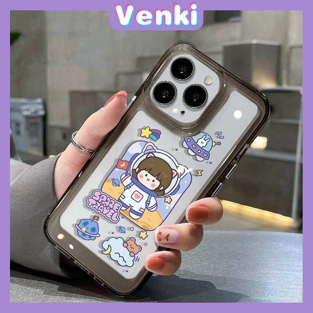 iPhone Case HD Acrylic Hard Case High Clear Metal Button Protection Camera Shockproof Cartoon Cute Compatible with iPhone 14 Pro Max 14 Plus 13 Pro Max 12 Pro Max 11 XR 7Plus