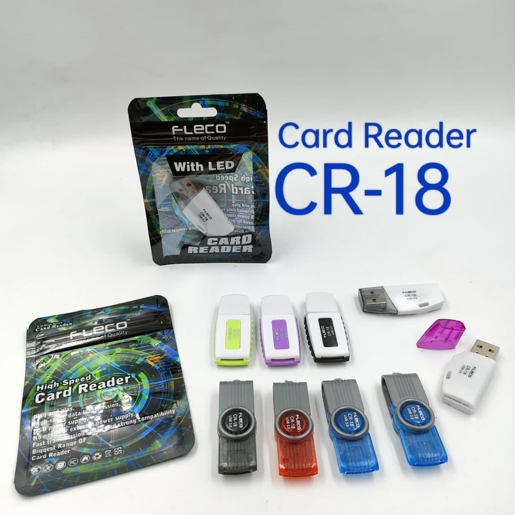 PROMO CARD READER FLECO CR-18 MICRO SD FC PROMO