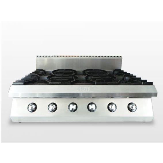 S/S gas burner 6 stove Guataka GTK070009 (open burner)