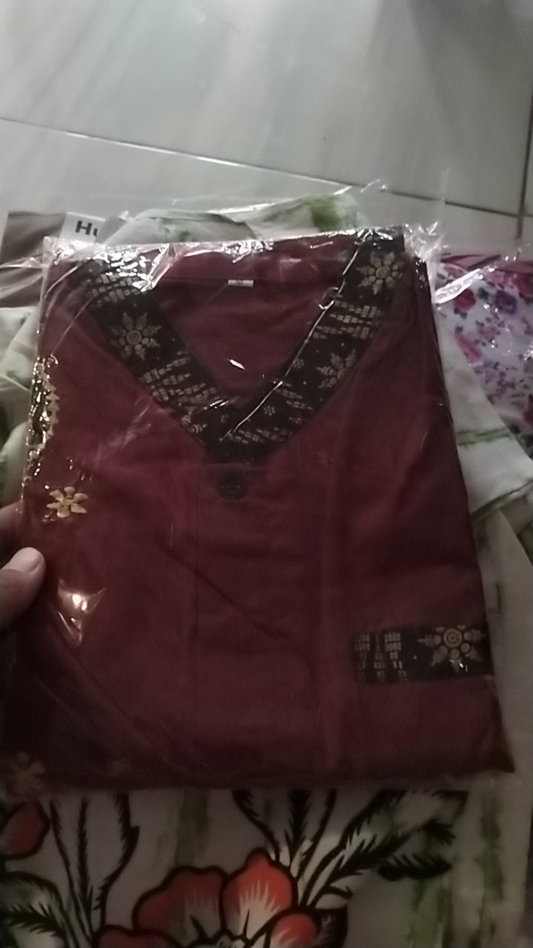 Kokopendek..koko Lengan Pendek Batik Reno