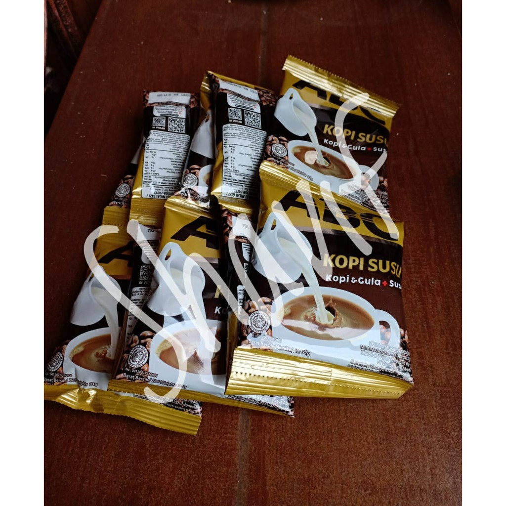 

Kopi ABC Susu Kemasan Sachet 31 gram (1 Renceng)