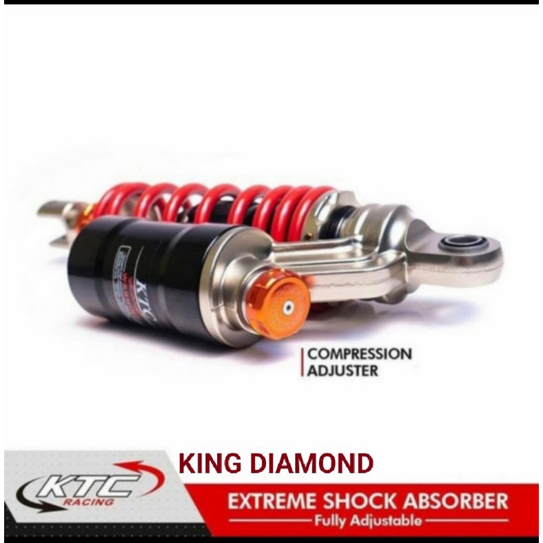 Shock Breaker Tabung Atas KTC Racing Extreme stelan Vario 125/150 330M  EXTREME SHOCK ABSORBER