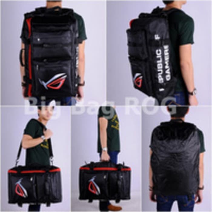 Gaming Bag (Tas Gaming) Big Bag Backpack Rog Republic Of Gamers