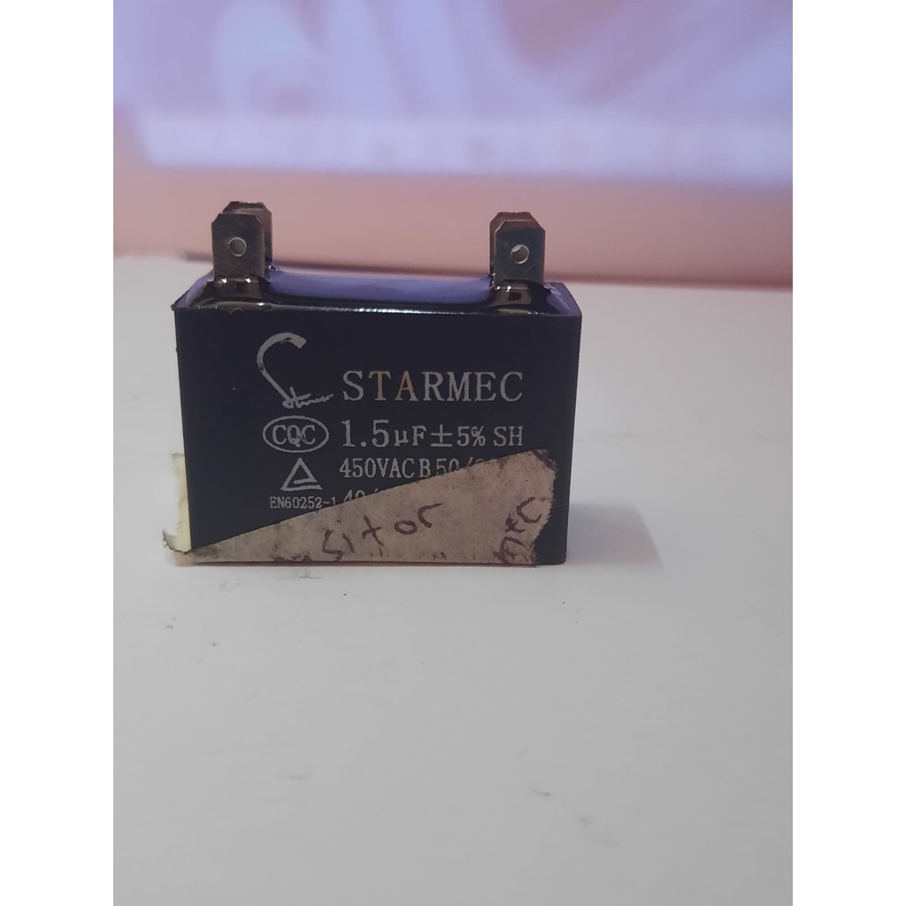 Kapasitor 1.5uf Starmec Soket