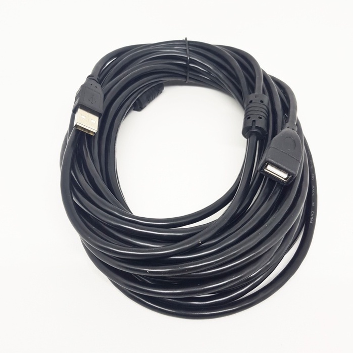 SKU-1066 KABEL USB MALE FEMALE 5M HITAM / PERPANJANGAN USB / EXTENSION