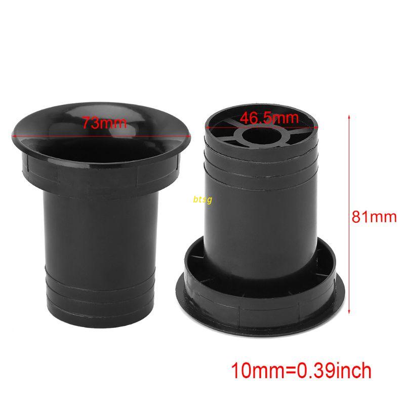 Btsg 2pcs Tabung Konektor Speaker Subwoofer 2 / 5inch 66x78mm
